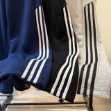 unisex loose-fit casual straight-leg trousers.（Long pants)
