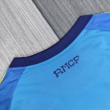 26-27 RMA Blue Goalkeeper Fans Soccer Jersey