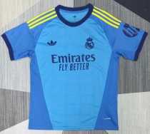 26-27 RMA Blue Goalkeeper Fans Soccer Jersey