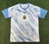 26-27 Argentina White blue Special Edition Fans Training shirts