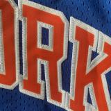1991-92 KNICKS EWING #33 Blue Retro Embroidered version NBA Jersey