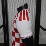 26-27 Croatia Home Player Version Soccer Jersey