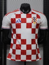 26-27 Croatia Home Player Version Soccer Jersey