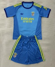 26-27 Benfica Blue GoalKeeper Kids Soccer Jersey