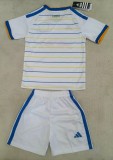 26-27 Leeds United Home Kids Soccer Jersey