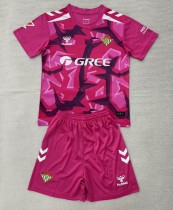 26-27 Real Betis Pink Goalkeeper Adult Suit