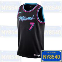 Miami Heat #7 High-Quality Heat-Pressed NBA Jersey