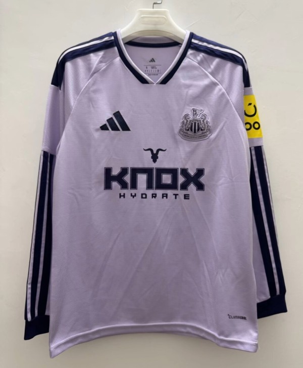 26-27 Newcastle Third Long Sleeve Fans Soccer Jersey (长袖)