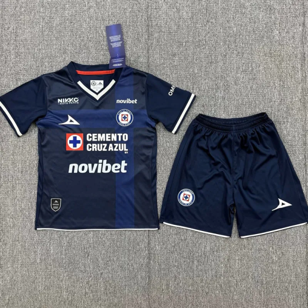 26-27 Cruz Azul Third Kids Soccer Jersey