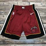 Miami Heat High-Quality Heat-Pressed NBA Shorts