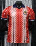 26-27 Chivas Guadalajara Red Retro Version Player Version Soccer Jersey