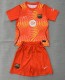 26-27 BAR Orange GoalKeeper Kids Soccer Jersey