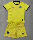 26-27 EVE Yellow GoalKeeper Kids Soccer Jersey