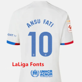 23-24 BAR Away Player Version Soccer Jersey
