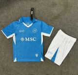 24-25 Napoli Home Kids Soccer Jersey