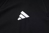 2024 AD Black Half Pull Tracksuit