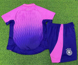 2024 Germany European Cup Away Player Version Kids Soccer Jersey