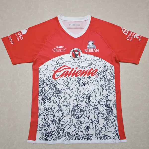 24-25 Tijuana Red Special Edition Fans Soccer Jersey