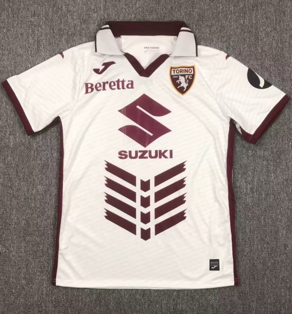 24-25 Torino Away Fans Soccer Jersey