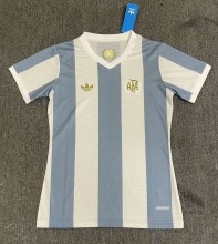 24-25 Argentina 50th Commemorative Edition Fans Women Soccer Jersey 女装