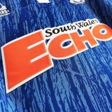 1990 Cardiff City Home Retro Soccer Jersey