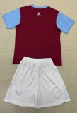 24-25 Burnley Home Kids Soccer Jersey