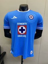 24-25 Cruz Azul Home Player Version Soccer Jersey