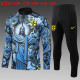 24-25 Brazil High Quality Kids Half Pull Tracksuit