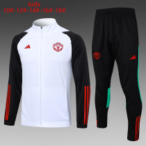 23-24 Man Utd High Quality Kids Jacket Tracksuit