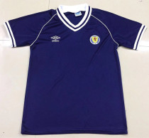 1982 Scotland Home Retro Soccer Jersey