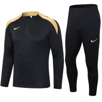 2024 NK Black Half Pull Tracksuit 