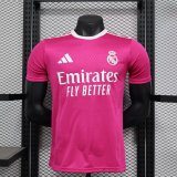 24-25 RMA Pink Special Edition Player Version Soccer Jersey