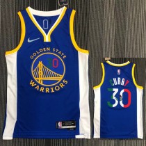 21-22 Warriors CURRY #30 'Mexico' Blue City Edition Top Quality Hot Pressing NBA Jersey