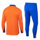 24-25 NetherIands High Quality Half Pull Tracksuit 