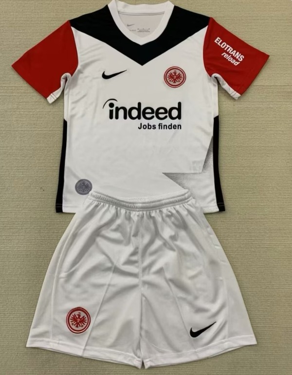 24-25 Frankfurt Home Fans Kids Soccer Jersey