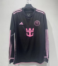 24-25 Inter Miami Away Long sleeves Fans Soccer Jersey