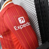 24-25 LIV Home Long sleeves Player Version Soccer Jersey