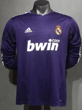 2010-2011 RMA Third Player Version Long Sleeve Retro Soccer Jersey 长袖球员
