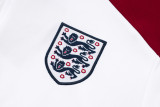 24-25 England High Quality Half Pull Tracksuit 