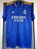 21-22 RMA 1:1 Away Fans Soccer Jersey