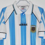 1996-1997 Argentina Home Retro Soccer Jersey