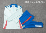 24-25 Spain High Quality Half Pull Tracksuit