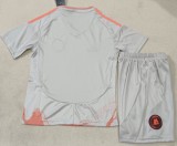 24-25 Roma Away Kids Soccer Jersey