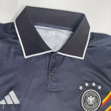 24-25 Germany Black Polo Short Sleeve
