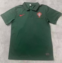 24-25 Portugal Green Polo Short Sleeve