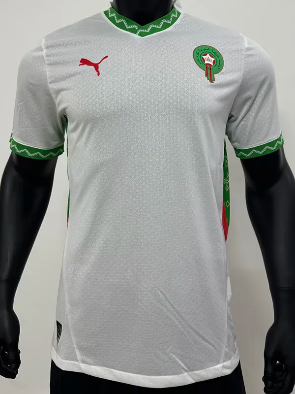24-25 Morocco Away Player Version Soccer Jersey