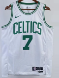 22-23 CELTICS BROWN #7 White Top Quality Hot Pressing NBA Jersey