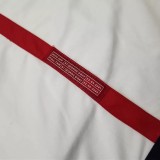 2002 England Home White Retro Soccer Jersey