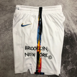 22-23 NETS White City Edition Top Quality NBA Pants