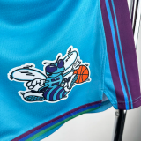 23-24 HORNETS Retro Blue Shorts Pants